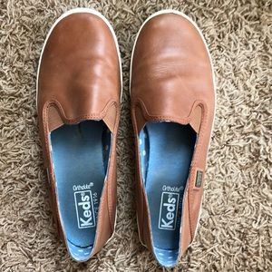 Women’s Keds Crashback Leather Slip on shoes